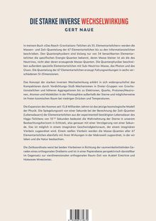 "DIE STARKE INVERSE WECHSELWIRKUNG" – Gert Naue. Erklärt Quantenphysik und kosmologische Modelle mit Fokus auf Teilchen.
