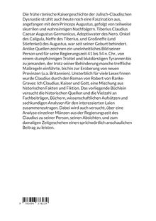 Ein Text beschreibt die Faszination der frühen römischen Kaiser, speziell Claudius, anhand antiker Quellen und Analyse.