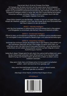 Ein Text beschreibt eine Reise zu mentaler, emotionaler und körperlicher Intelligenz. Darunter: "Infinitykey.ch".