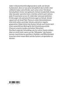 Text über schulische Erfahrungen und das Bildungssystem in Deutschland. Visuell schlicht, weiße Fläche mit Text.