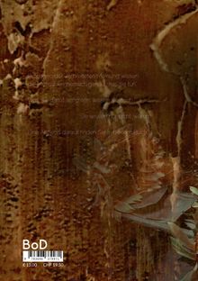 Text erläutert Missverständnisse menschlichen Handelns. Hintergrund bräunlich-texturiert mit Pflanzenmuster.