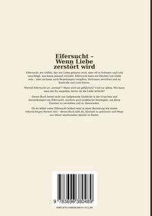 "Eifersucht - Wenn Liebe zerstört wird" steht oben. Text beschreibt Eifersucht und bietet Strategien. Unten ISBN 978-3-696-38048-9.