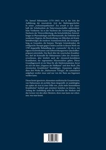 Ein Text über Samuel Hahnemann, seine medizinischen Errungenschaften und die Bedeutung für Medizinstudenten. Unten Strichcode.
