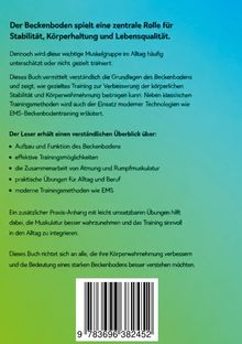 Text über Beckenbodentraining und seine Vorteile. Überblick über Aufbau, Funktionen, Trainingsmethoden, und Praxis-Anhang. Bunter Hintergrund.