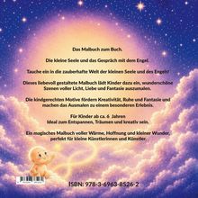 Ein liebevoll gestaltetes Malbuch für Kinder ab 6 Jahren, ideal zum Entspannen. Illustration mit Baby auf Wolken. ISBN: 978-3-6963-8526-2.