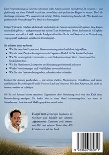 Text erklärt Fragen zur Vermietung auf Amrum. Holger Witt bietet Tipps und ein Praxisbeispiel zur wirtschaftlichen Vermietung.