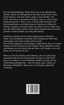 Ein alter Mann fährt in ein Kloster mit einem Koffer. Erinnerungen schwinden. Eine Geschichte von Verlust und Ordnung.
