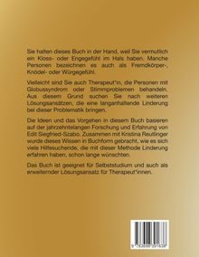 Text über ein Buch zum Globussyndrom und Lösungen für Halsbeschwerden. Geeignet für Selbststudium und Therapeut*innen.