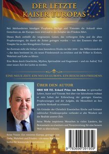 Titel: Der Letzte Kaiser Europas. Text beschreibt Prophezeiungen, ein besonderes Kind aus 2006 und die Vision eines vereinten Europas.