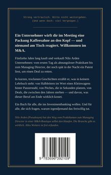 Ein Unternehmer wirft dir im Meeting Kaffeesahne an den Kopf — niemand reagiert. Willkommen im M&A.