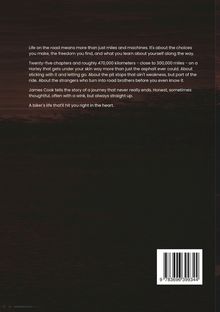 Ein Text beschreibt eine Reise auf einer Harley und Erfahrungen auf der Straße, ehrlich und nachdenklich, mit einem emotionalen Abschluss.