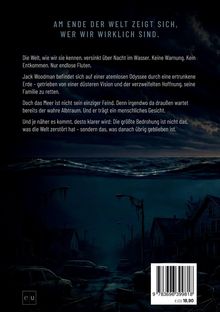 Am Ende der Welt zeigt sich, wer wir wirklich sind. Unter Wasser versinkt eine Stadt mit Autos und Straßenlaternen.