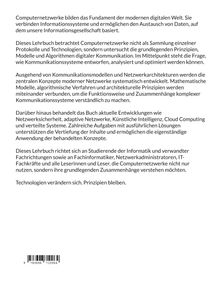 Ein Lehrbuch über Computernetzwerke, das grundlegende Prinzipien, Modelle und Algorithmen digitaler Kommunikation untersucht.