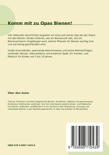 „Komm mit zu Opas Bienen!“ lädt Kinder mittels Geschichten und Malbildern ein, Bienen und deren Welt zu entdecken.