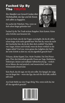 Titel: "Fucked Up By The Truth". Ein Manifest über Nichtdualität. Schwarz-Weiß Porträt eines Mannes mit Brille und Bart.