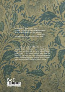 Ein Gedicht über Stille, Kühle und Wind, mit einem Text über Anna Achmatovas klare, schörkellose Gedichte auf floralem Hintergrund.