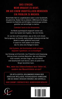 ISBN 978-3-6967-3015-4. Dreistellige Aussagen über ein System, das Menschen kategorisiert und kontrolliert. Unten Logo „L“.