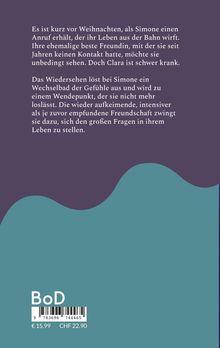 Text beschreibt eine emotionale Geschichte zur Weihnachtszeit über Freundschaft, Krankheit und Lebensfragen. Unten preise.