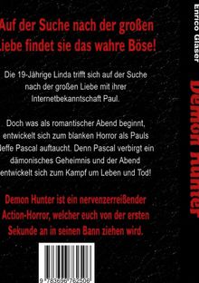 Titel: "Auf der Suche nach der großen Liebe findet sie das wahre Böse!" Ein junger Mensch trifft Internetbekanntschaft. Spannender Action-Horror.