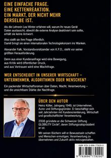 **Eine einfache Frage. Eine Kettenreaktion. Ein Markt, der nicht mehr derselbe ist.** Beschreibung eines Wirtschaftsromans.