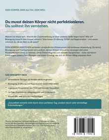 DEIN KÖRPER. DEIN ALLTAG. DEIN WEG. Du musst deinen Körper nicht perfektionieren. Du solltest ihn verstehen. Ländliche Szene.