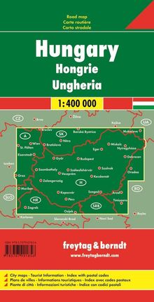 Ungarn 1 : 400 000, Karten