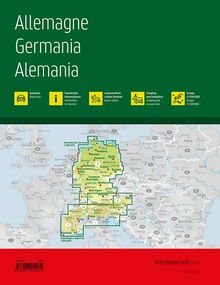 Deutschland, Autoatlas 1:200.000, 2024/2025, freytag &amp; berndt, Buch