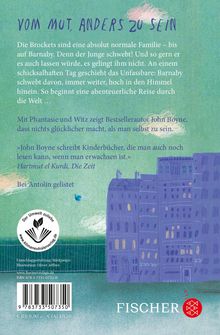 John Boyne: Die unglaublichen Abenteuer des Barnaby Brocket, Buch