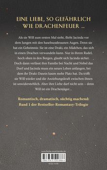 Ein packender Klappentext über Jacinda, ein Mädchen, das sich in einen Drachen verwandeln kann, und Will, einen Drachenjäger.