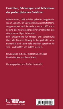 Alles wirkliche Leben ist Begegnung, Buch