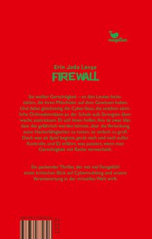 Erin Jade Lange: Firewall, Buch