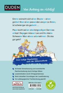 Nina Petrick: Duden Leseprofi - Silbe für Silbe: Silbengeschichten für clevere Geschwister, 1. Klasse, Buch