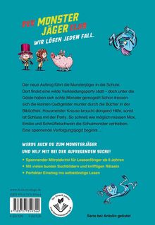 Thilo: Der Monsterjäger-Club 3 - Gruselparty in der Monsterschule, Buch