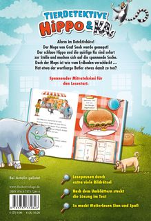 Thilo: Tierdetektive Hippo &amp; Ka - Wer hat den Mops gemopst?, Buch