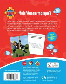 Mein Wassermalspaß - Feuerwehrmann Sam, Buch