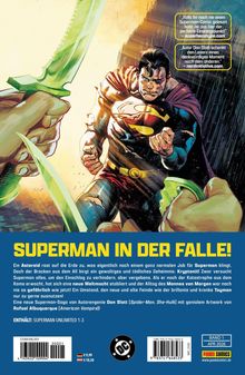 "Falls ihr noch nie einen Superman-Comic gelesen habt, ist das hier der perfekte Einstiegspunkt!" Superman in Aktion.