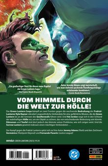 Zwei maskierte Figuren stehen sich angespannt gegenüber, umgeben von leuchtenden grün-blauen Energieströmen.