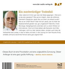 Uwe Johnson: Mutmaßungen über Jakob, MP3-CD