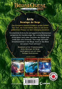Adam Blade: Beast Quest Legend (Band 3) - Arcta, Bezwinger der Berge, Buch