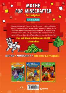 Mathe für Minecrafter - Textaufgaben 1. und 2. Klasse, Buch