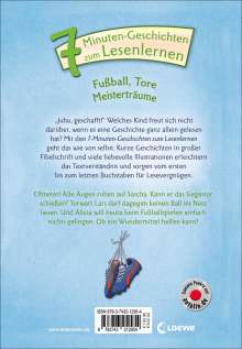 Leselöwen - Das Original - 7-Minuten-Geschichten zum Lesenlernen - Fußball, Tore, Meisterträume, Buch