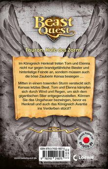 Adam Blade: Beast Quest (Band 66) - Tauron, Hufe des Zorns, Buch