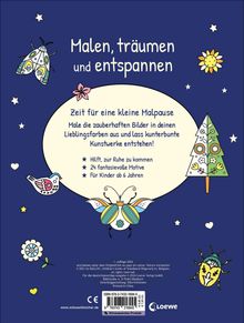 Malen, träumen und entspannen - Die schönsten Ausmalbilder für Kinder, Buch