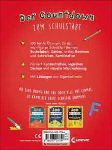 100 Übungen bis zum ersten Schultag, Buch