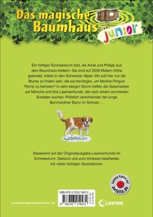 Mary Pope Osborne: Das magische Baumhaus junior (Band 40) - Lawinenhunde im Einsatz, Buch