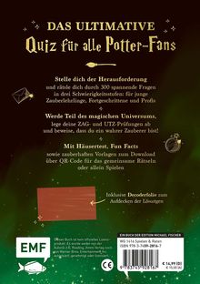 Janika Krichtel: Das magische Quiz für Harry Potter-Fans, Buch