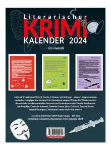 ars vivendi verlag: Literarischer Krimi - Kalender 2024, Kalender