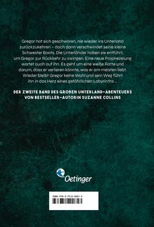 Suzanne Collins: Gregor 2. Gregor und der Schlüssel zur Macht, Buch