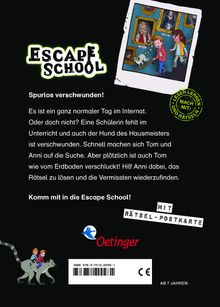 Anne Scheller: Escape School, Buch