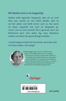 Astrid Lindgren: Madita 1, Buch